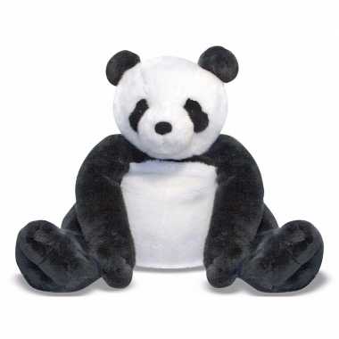 Grote pluche panda knuffelbeer