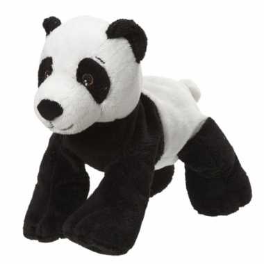 Pluche knuffel pandabeer 22 cm